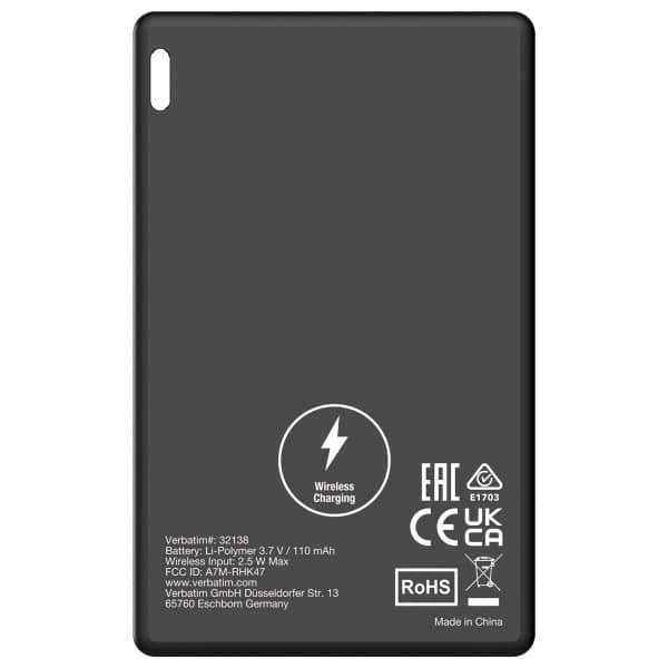 Verbatim My Finder Card Bluetooth μαύρο ασημί - συσκευή παρακολούθησης 2τμχ MYFCR-02BS 32140 - Image 7
