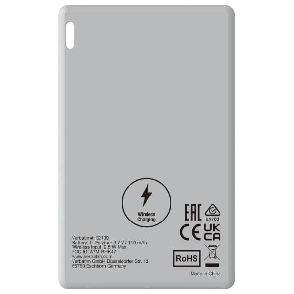 Verbatim My Finder Card Bluetooth μαύρο ασημί λευκό - συσκευή παρακολούθησης 3τμχ MYFCR-03BSW 32141 - Image 8