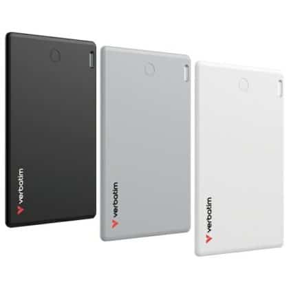 Verbatim My Finder Card Bluetooth μαύρο ασημί λευκό - συσκευή παρακολούθησης 3τμχ MYFCR-03BSW 32141