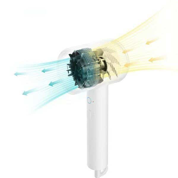 Xiaomi Mi Ionic Hair Dryer H300 στεγνωτήρας μαλλιών λευκό - Image 3