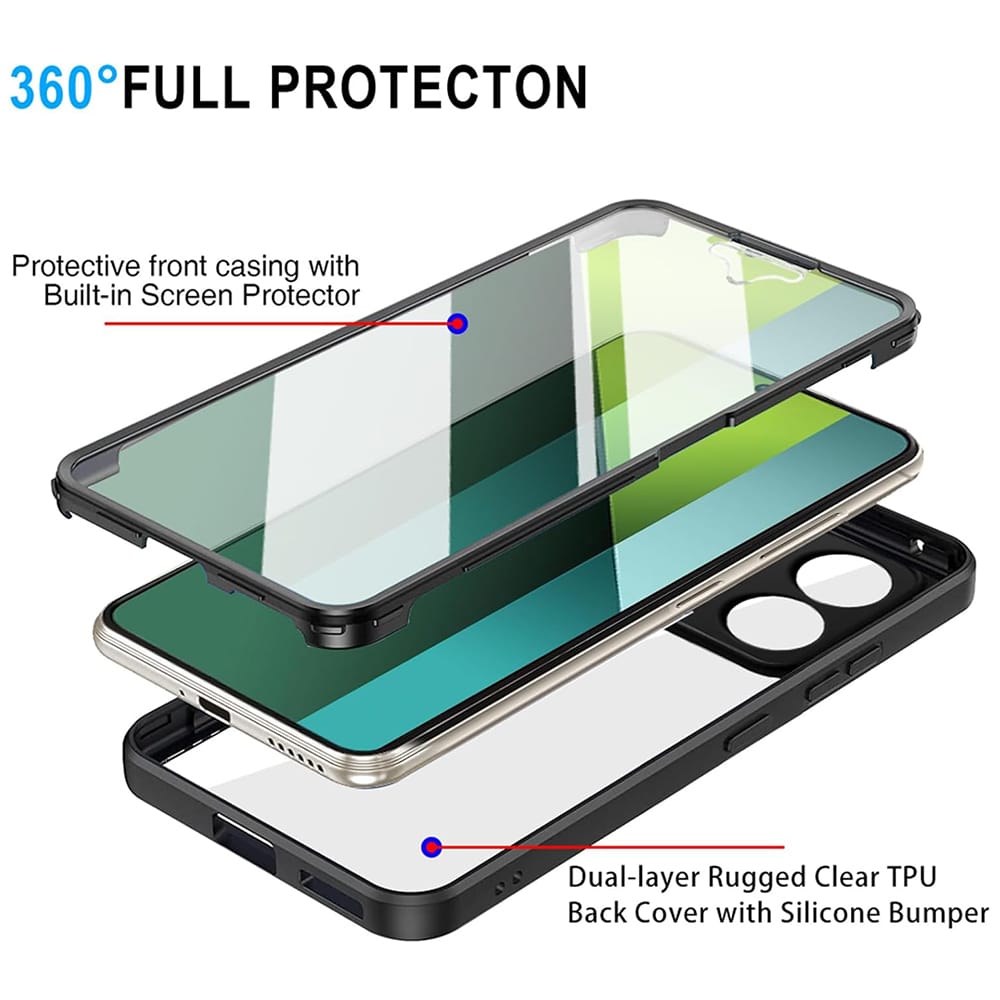 Techsuit ColorVerse 360 Series - Xiaomi Redmi Note 13 - Ροζ - Image 2