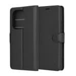 Techsuit Leather Folio - Xiaomi Redmi Note 13 Pro 4G / Poco M6 - Μαύρο