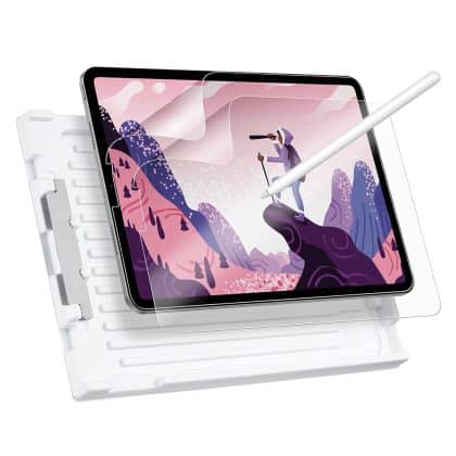 ESR - Paper-Feel (2 pack) - iPad Pro 12.9 (2018 / 2020 / 2021 / 2022) / Air 13 (2024) / Air 13 (2025) - Ματ Διάφανο