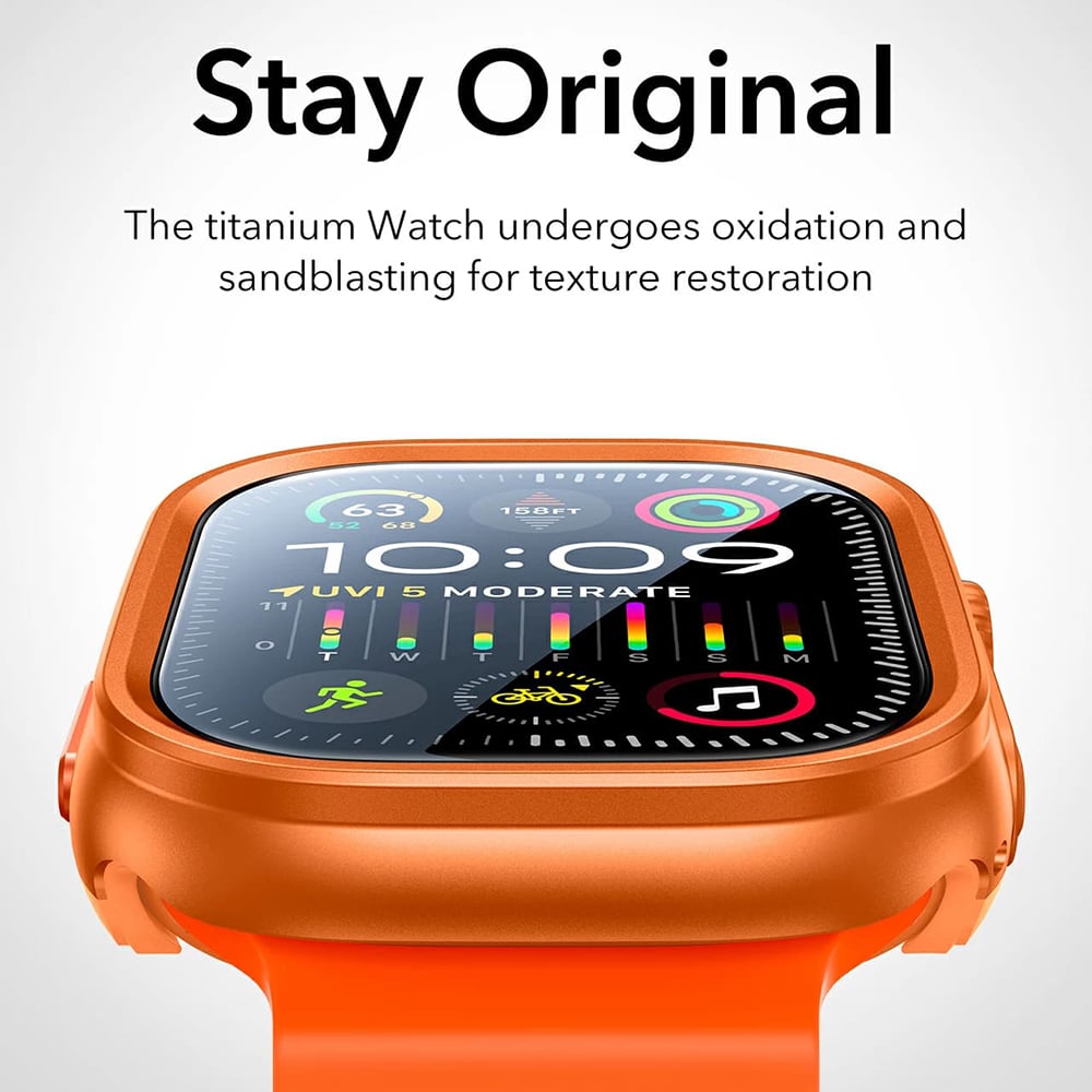 ESR - Armorite Protection Set - Apple Watch Ultra / Ultra 2 - Titanium - Image 4