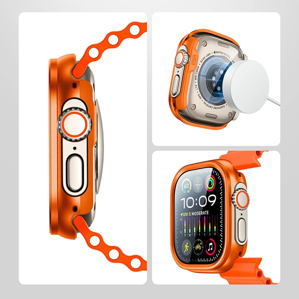 ESR - Armorite Protection Set - Apple Watch Ultra / Ultra 2 - Titanium - Image 5