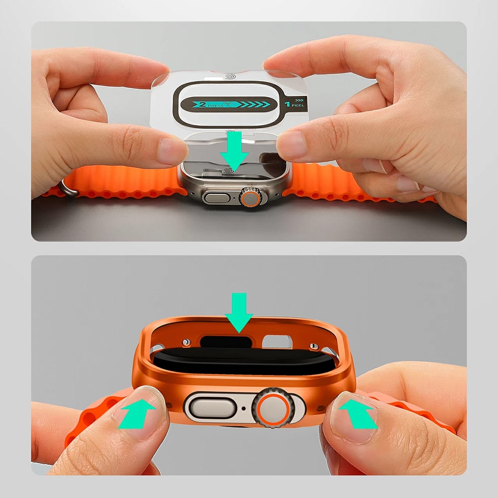 ESR - Armorite Protection Set - Apple Watch Ultra / Ultra 2 - Titanium - Image 7
