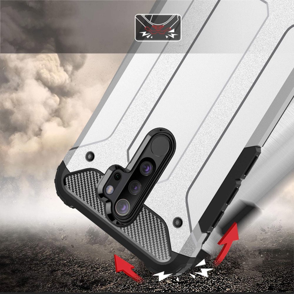 Techsuit Hybrid Armor - θήκη για Xiaomi Redmi Note 8 Pro - Μαύρο - Image 7