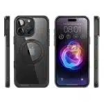 Supcase Unicorn Beetle MagStand - θήκη για Apple iPhone 16 Pro - Διάφανο - Image 7