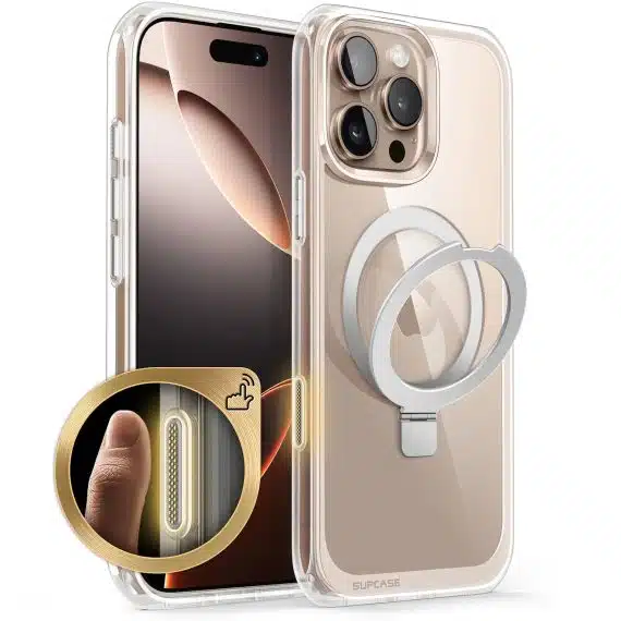 Supcase Unicorn Beetle MagStand - Apple iPhone 16 Pro - Διάφανο