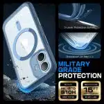 Supcase Unicorn Beetle Slim Clear - Apple iPhone 16 - Διάφανο - Image 4