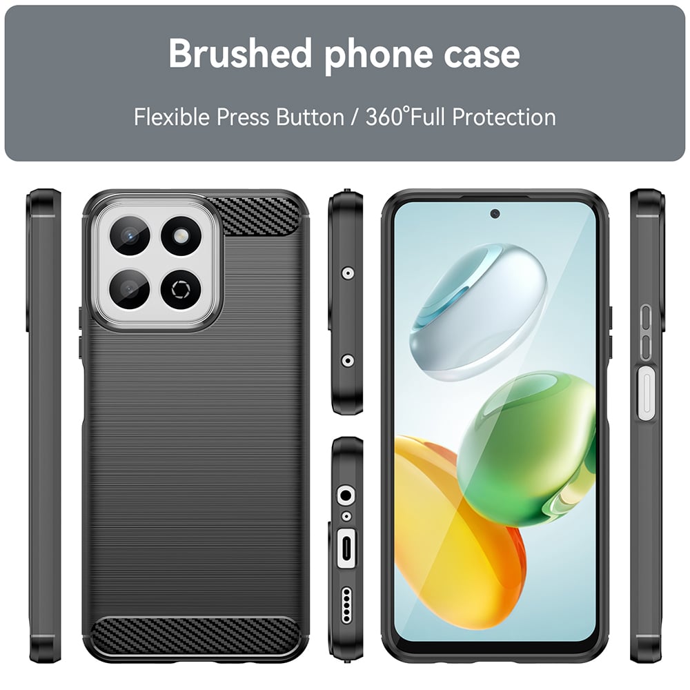 Techsuit - Carbon Silicone - Xiaomi Redmi 14C / Poco C75 - Μπλε - Image 2