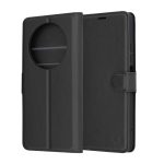 Techsuit Leather Folio - θήκη για Xiaomi Redmi 14C - Μαύρο