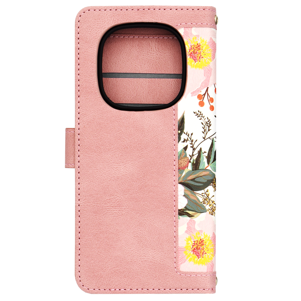 Techsuit FlipCraft - θήκη για Xiaomi Redmi Note 14 Pro 5G - Ροζ - Image 5