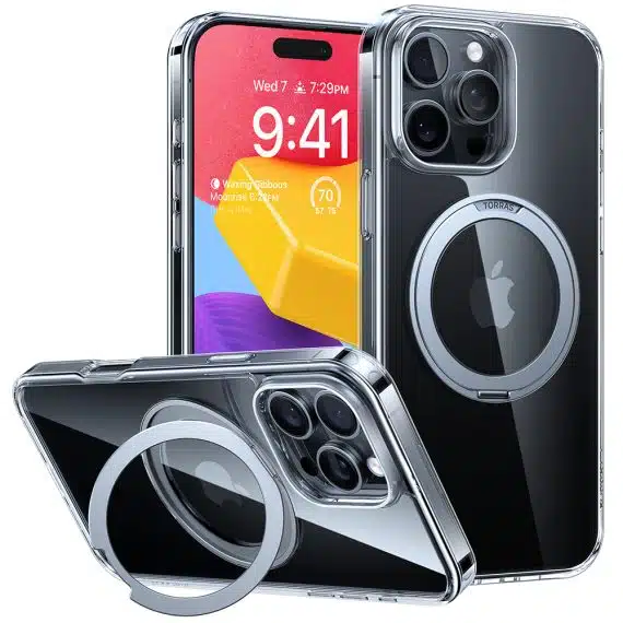 Torras Ostand Pro Series - Apple iPhone 16 Pro Max - Διάφανο