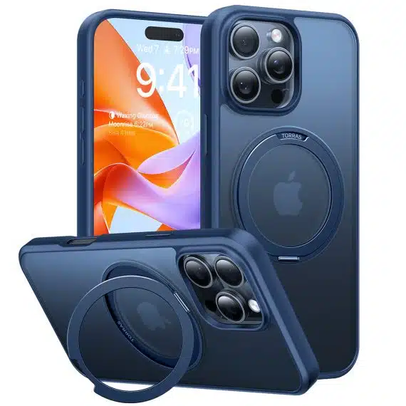 Torras Ostand Pro Series - Apple iPhone 16 Pro - Μπλε