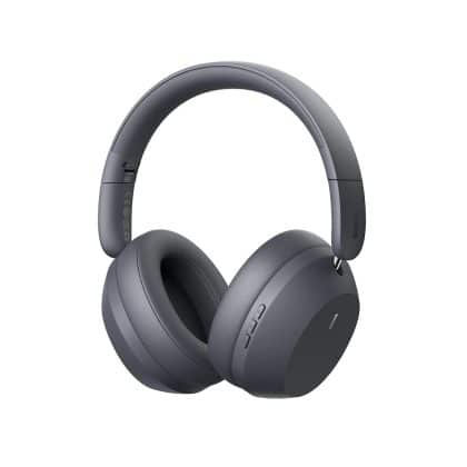 Baseus - Ασύρματα Ακουστικά Bass 35 Max (A00070800821-00) - On-ear, Bluetooth 5.3, Μόνωση Ήχου, Αναδιπλούμενα - Twilight Grey