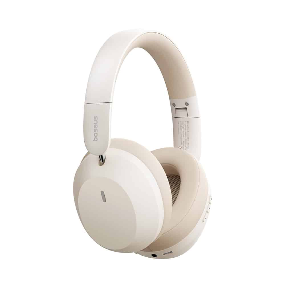 Baseus - Ασύρματα Ακουστικά Bass 35 Max (A00070800221-00) - On-ear, Bluetooth 5.3, Μόνωση Ήχου, Αναδιπλούμενα - Λευκό Stellar - Image 5