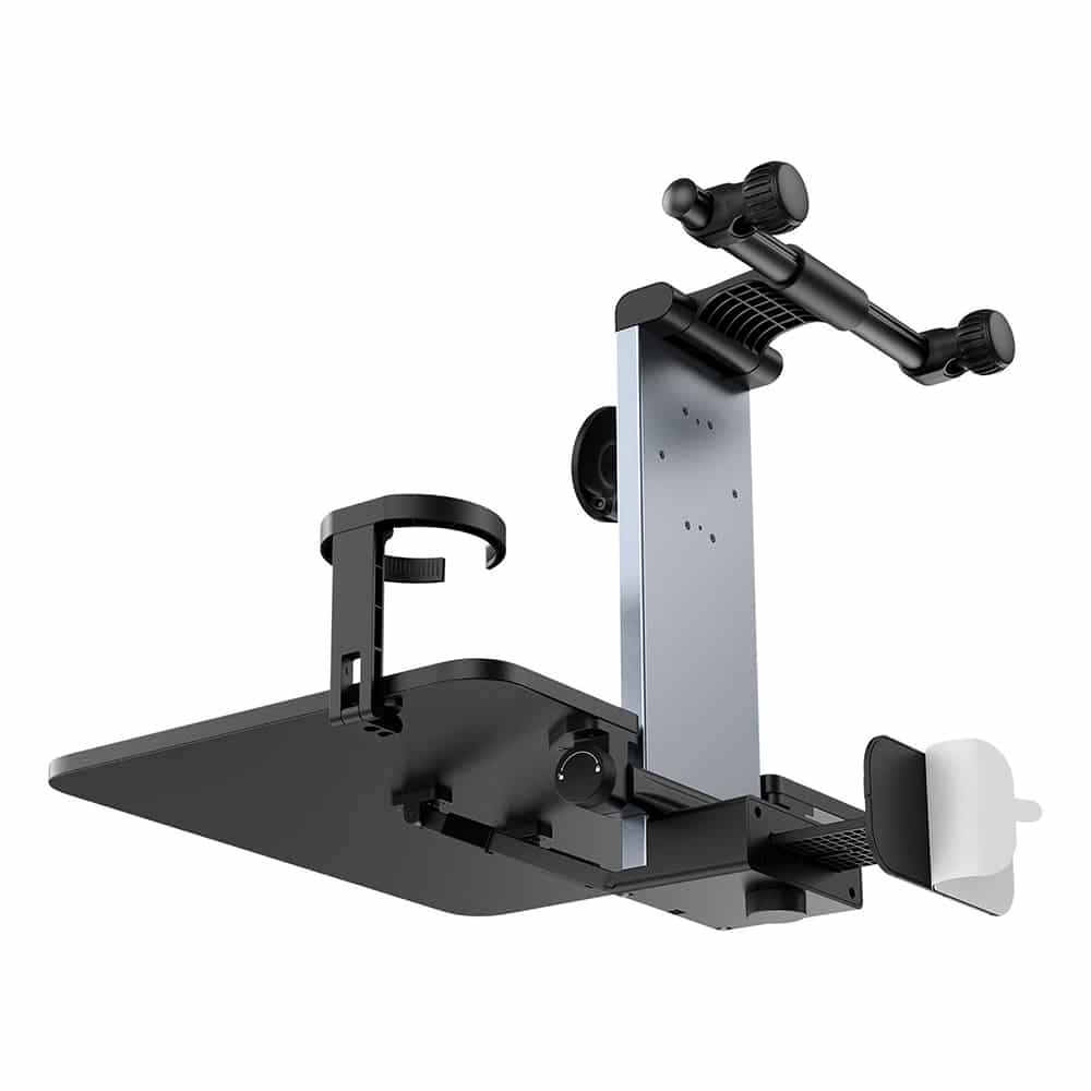 Baseus - Βάση Αυτοκινήτου MagPro II (C40272901121-00) - για Προσκέφαλα Καθισμάτων, Θήκη Ποτηριού, Βάση Κινητού 360°, Τραπέζι - Κοσμικό Μαύρο - Image 2