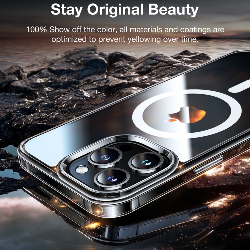 Torras Diamond MagSafe Series - θήκη για Apple iPhone 15 Pro - Διάφανο - Image 2