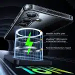 Torras Diamond MagSafe Series - Samsung Galaxy S24+ - Διάφανο - Image 3