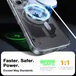 Torras Diamond MagSafe Series - Apple iPhone 16 - Διάφανο - Image 3