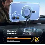 Torras Diamond MagSafe Series - Apple iPhone 16 - Διάφανο - Image 6