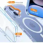 Torras Diamond MagSafe Series - Apple iPhone 16 - Διάφανο - Image 4