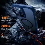 Torras Guardian Magnetic Series - Apple iPhone 15 Pro - Μπλε - Image 2
