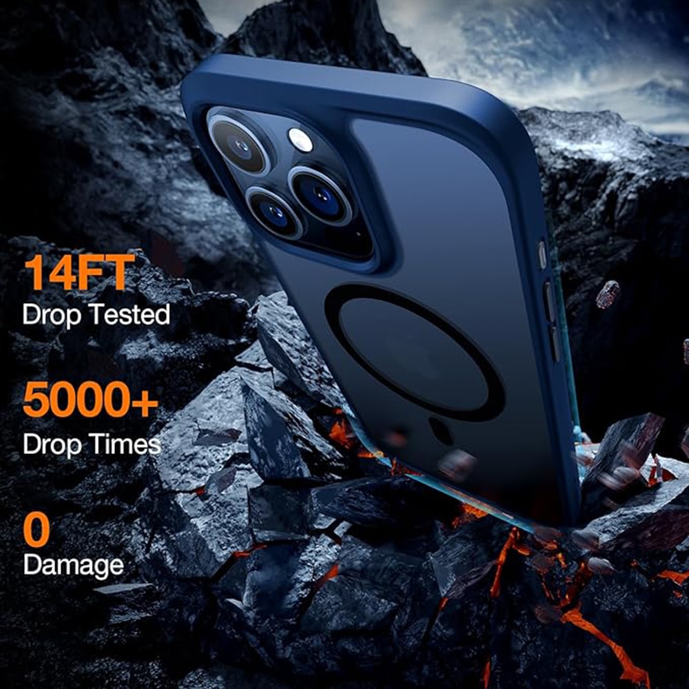 Torras Guardian Magnetic Series - θήκη για Apple iPhone 15 Pro - Μπλε - Image 2