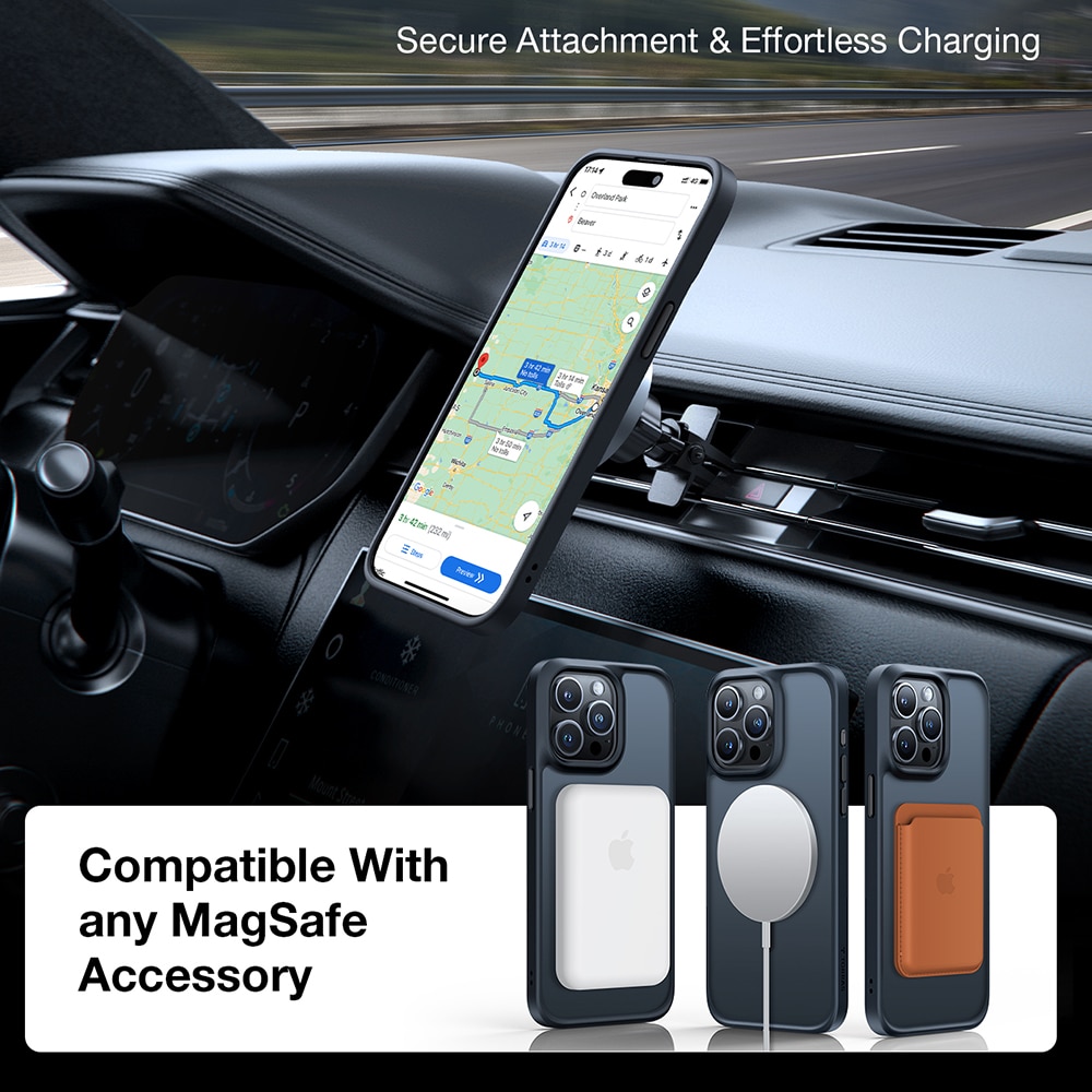 Torras Guardian Magnetic Series - θήκη για Apple iPhone 15 Pro Max - Μαύρο - Image 6