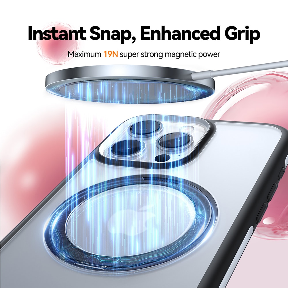 Torras Ostand R Fusion - θήκη για Apple iPhone 16 Pro Max - Μαύρο - Image 2