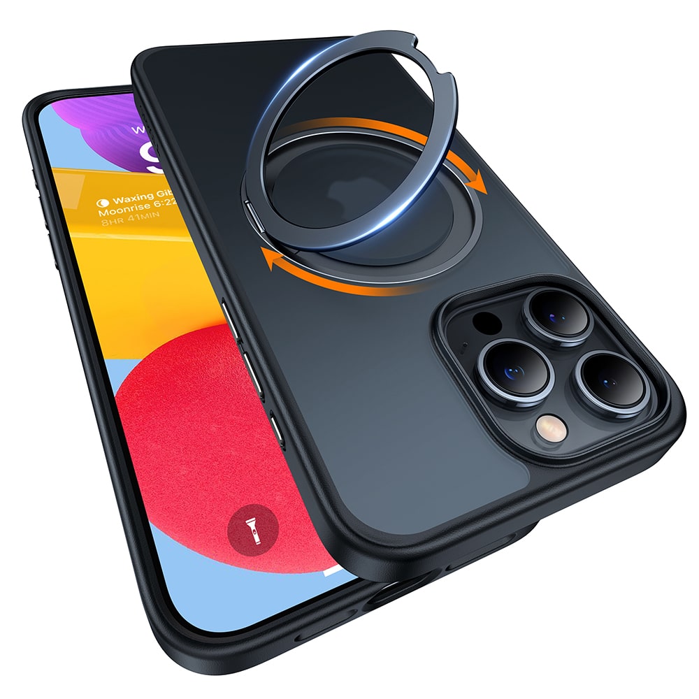 Torras Ostand Pro Series - θήκη για Apple iPhone 15 Pro Max - Μαύρο - Image 7