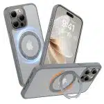 Torras Ostand Pro Series - Apple iPhone 15 Pro - Γκρι - Image 3