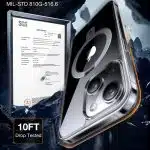 Torras Ostand Series - Apple iPhone 15 - Διάφανο - Image 2