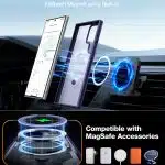 Torras Ostand Spin Series - Samsung Galaxy S24 Ultra - Μωβ - Image 3
