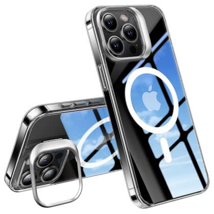 Torras Lstand - θήκη για Apple iPhone 15 Pro - Διάφανο