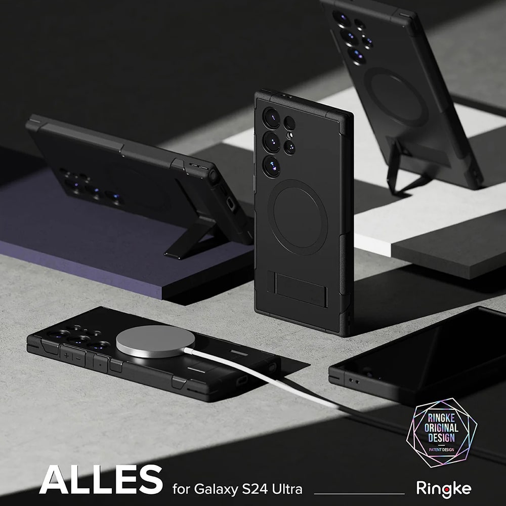 Ringke Alles MagSafe - θήκη για Samsung Galaxy S24 Ultra - Μαύρο - Image 6