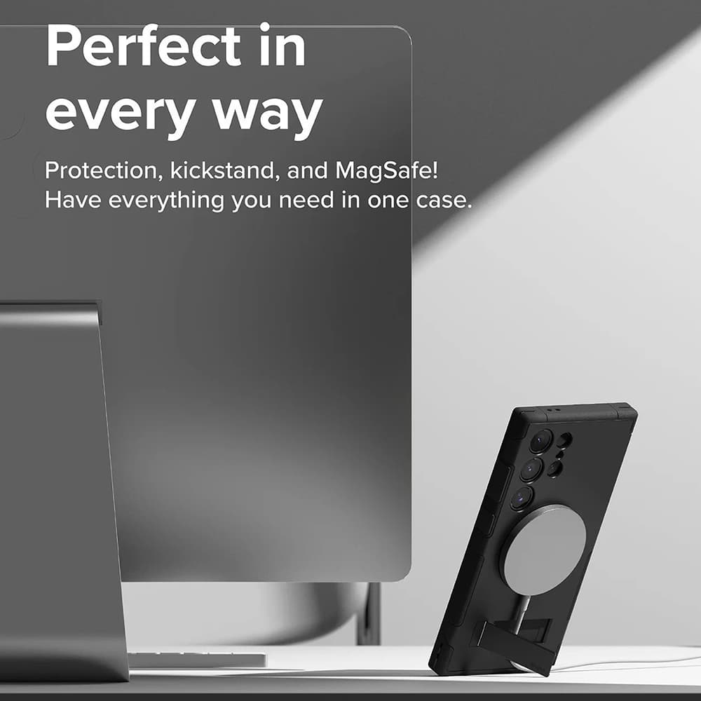 Ringke Alles MagSafe - θήκη για Samsung Galaxy S24 Ultra - Μαύρο - Image 5
