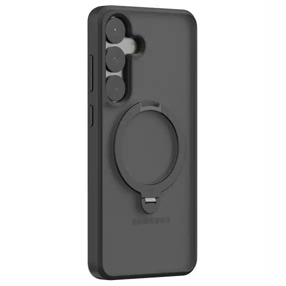 Torras Ostand Spin Series - Samsung Galaxy S25 - Μαύρο