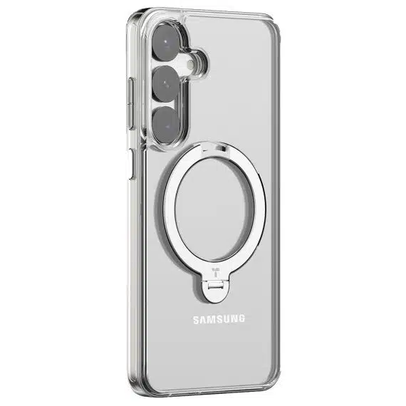 Torras Ostand Spin Series - Samsung Galaxy S25+ - Διάφανο