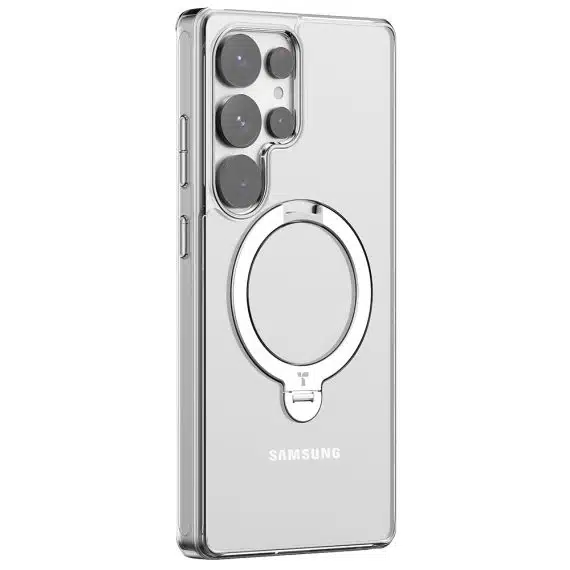 Torras Ostand Spin Series - Samsung Galaxy S25 Ultra - Διάφανο