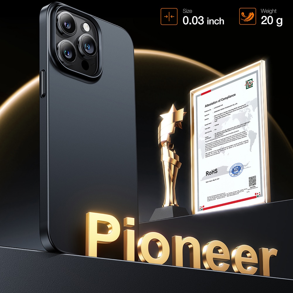 Torras OriginFit-Mag Series - θήκη για Apple iPhone 15 Pro Max - Μαύρο - Image 7