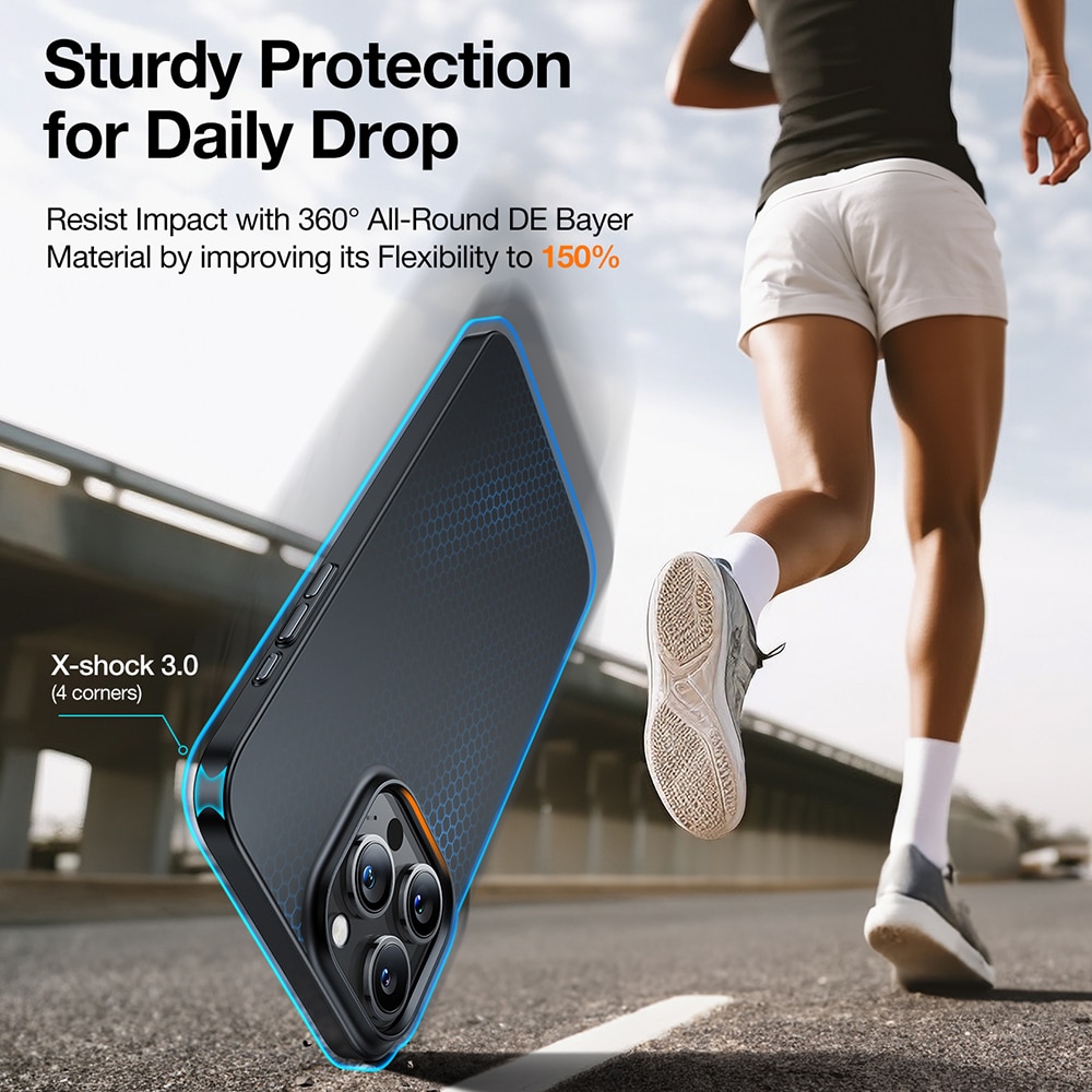 Torras OriginFit-Mag Series - θήκη για Apple iPhone 15 Pro Max - Μαύρο - Image 6