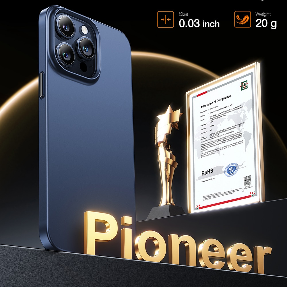 Torras OriginFit-Mag Series - θήκη για Apple iPhone 15 Pro - Μπλε - Image 7
