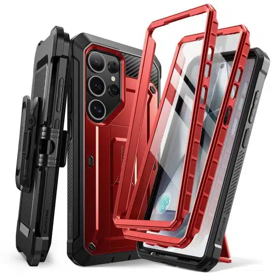 Supcase Unicorn Beetle Pro - Samsung Galaxy S25 Ultra - Κόκκινο