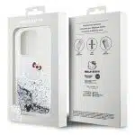 Hello Kitty - Liquid Glitter Charms Kitty Head - Apple iPhone 13 Pro - Ασημί - Image 7