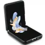 Hello Kitty - IML Metal Logo Kitty Head - Samsung Galaxy Z Flip5 - Μαύρο - Image 3