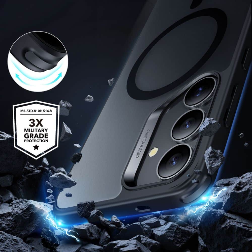 ESR Classic Hybrid HaloLock - θήκη για Samsung Galaxy S25+ - Μαύρο - Image 4