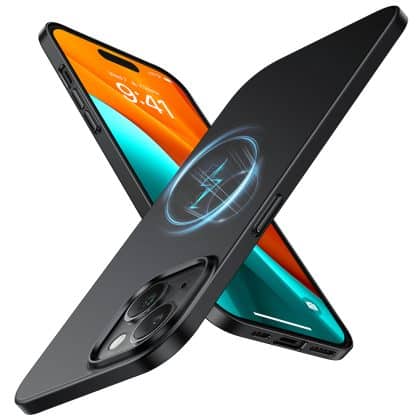 Torras OriginFit-Mag Series - θήκη για Apple iPhone 15 - Μαύρο