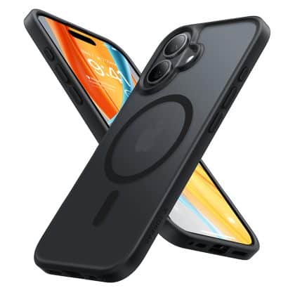 Torras Guardian Magnetic - θήκη για Apple iPhone 16 - Μαύρο